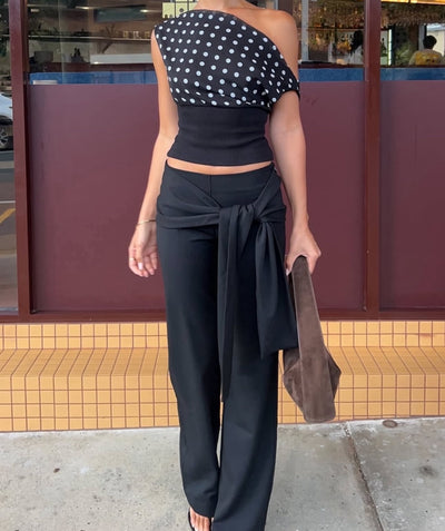 LOVE GIGI - Polka Dotted Top