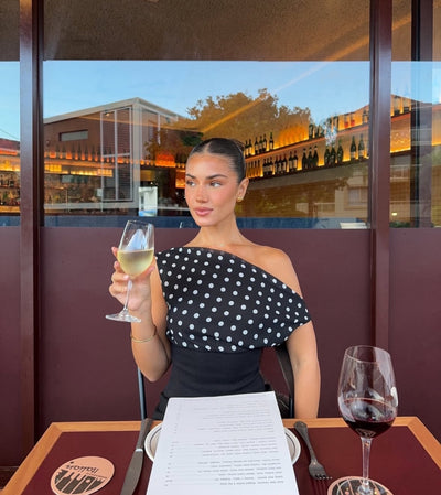 LOVE GIGI - Polka Dotted Top